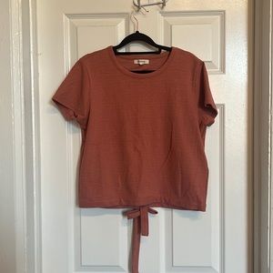 Madewell Verse Tie-Back Top